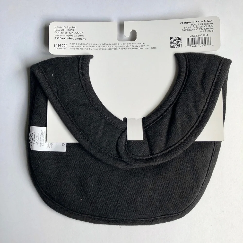 🎃$8🎃NEW Halloween Baby Bib Happy Halloween Pumpkin Black Orange